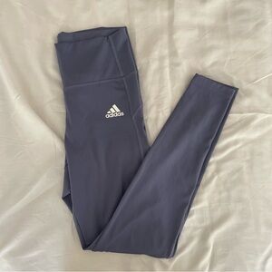 Adidas Blue leggings, size M